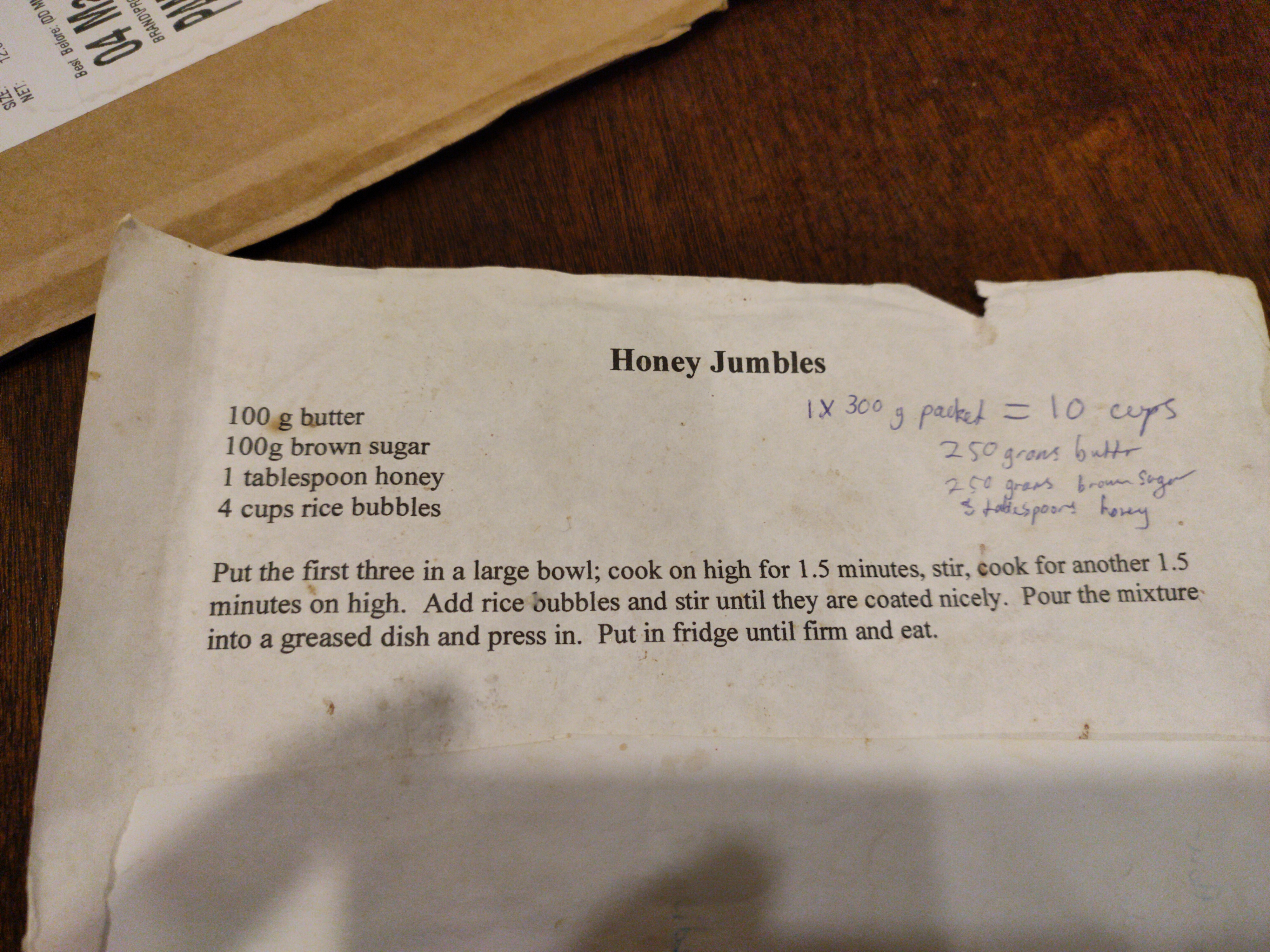 Honey Jumbles