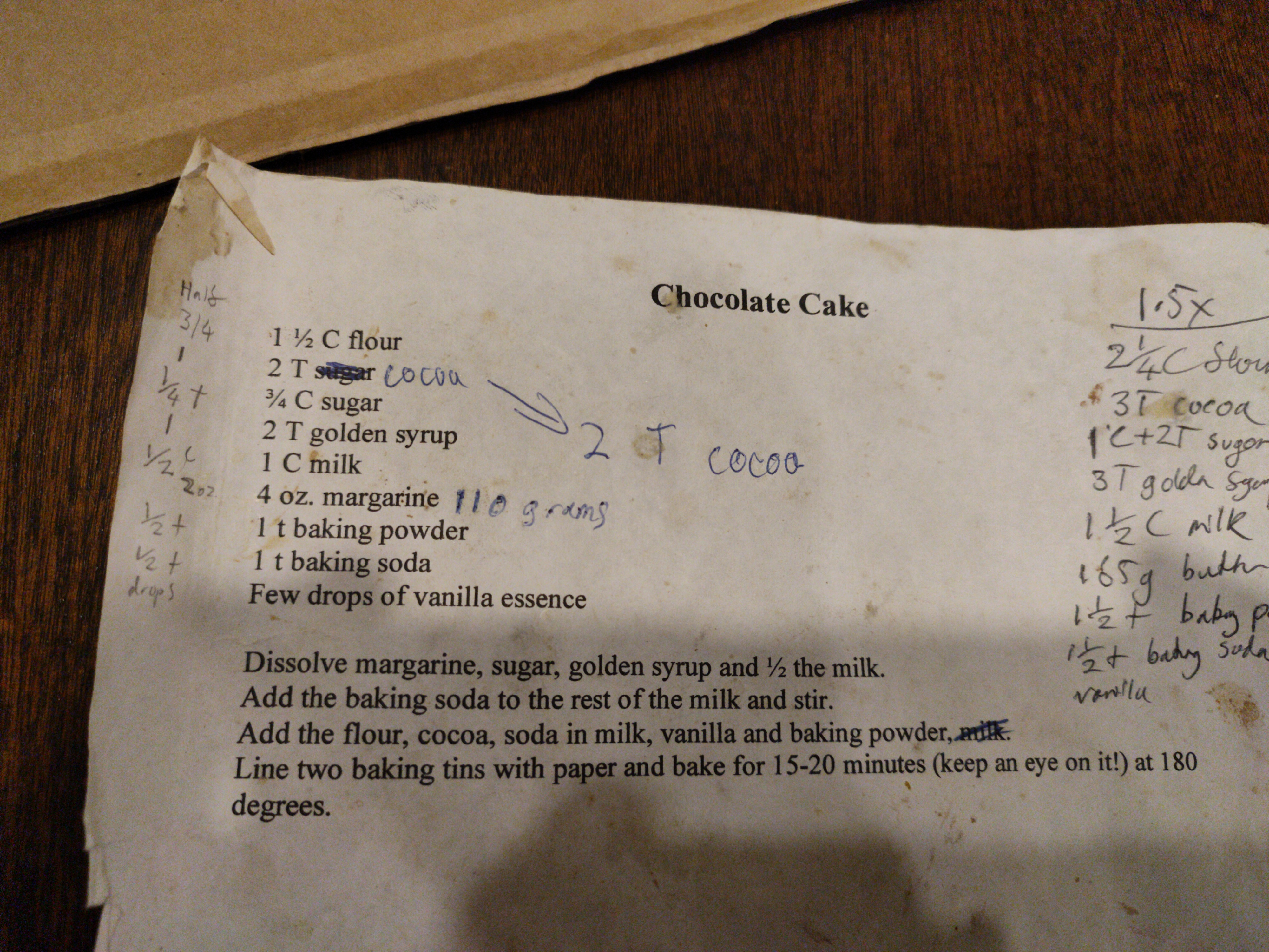 Chocolate Cake